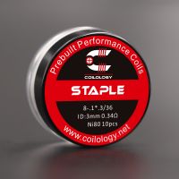 Coils Ni80 Staple (10pcs) - Coilology