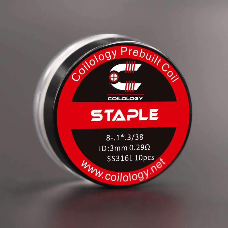 Coils SS316L Staple (10pcs) - Coilology