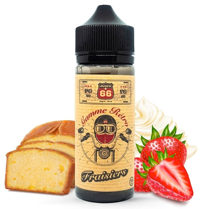 Juice 66 : Fraisiers Retro 100ml