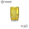 JOYETECH Résistance EX Gold 0.5ohm (5pcs) : Ohm:0.5ohm