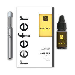 Pack Vape Pen REEFER Lemon Kush - Marie Jeanne