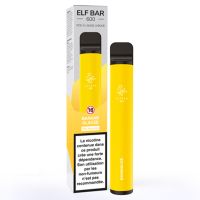 Elfbar - Pod jetable Banane glacée 600 puffs 2ml (boite de 10)