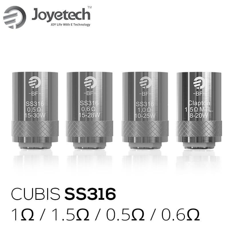 Joyetech Résistance Cubis AIO SS316 (5pcs)
