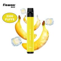 Pod jetable Banane Glacée 2000 puffs 5.5ml - Flawoor Max