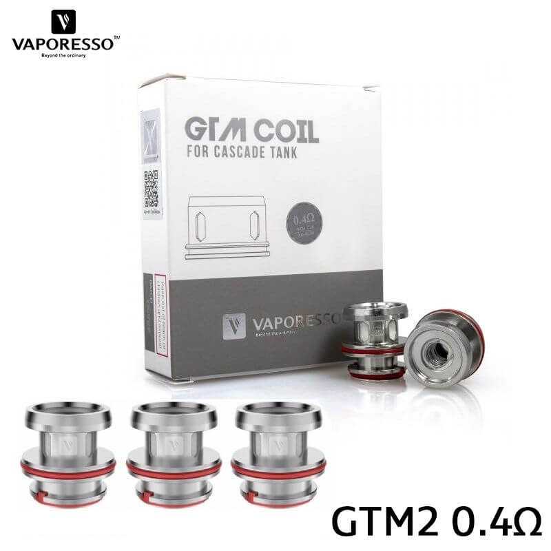 Résistances GTM2 - 0.4ohm (Pack de 3pcs) - Vaporesso