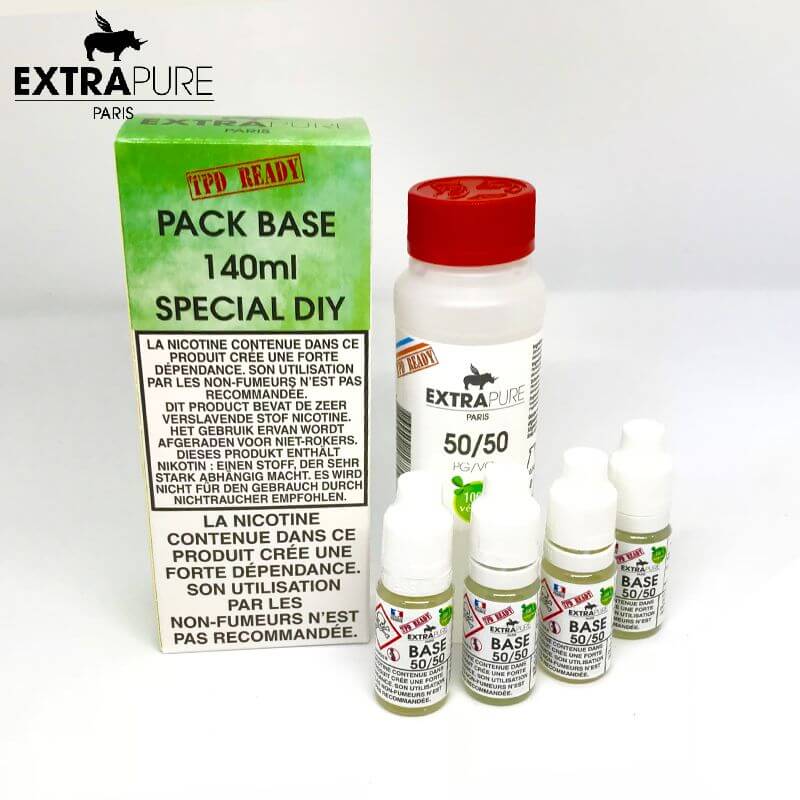 Extrapure: Pack Base 140ml - 50/50