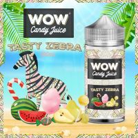Tasty Zebra 100ml - WOW Candy Juice by Made in Vape