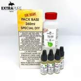 Extrapure: Pack Base 260ml - 70PG/30VG
