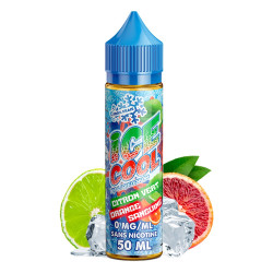 Citron vert Orange Sanguine 50ml - Ice Cool by Liquidarom