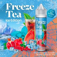 Goyave Grenade Groseille Menthe Givrée Ice Tea 50ml - Freeze Tea