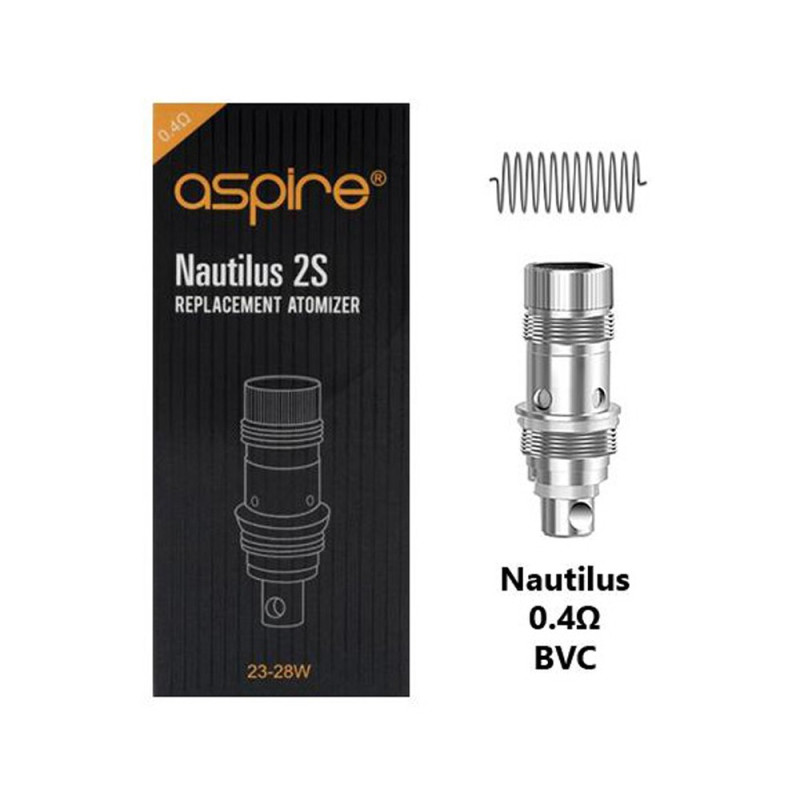 Résistances Nautilus (5pcs) - Aspire