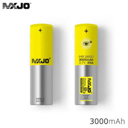 Accu MXJO IMR 18650 3000mah 35A Jaune (boite de 4)