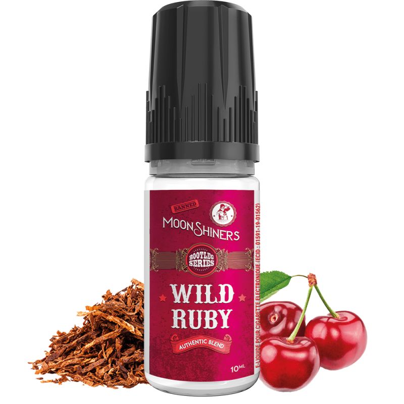 Moon Shiners : Wild Ruby Authentic Blend 10ml - Le French Liquide