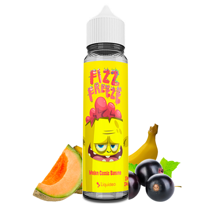 Melon Cassis Banane 50ml - Fizz & Freeze by Liquideo