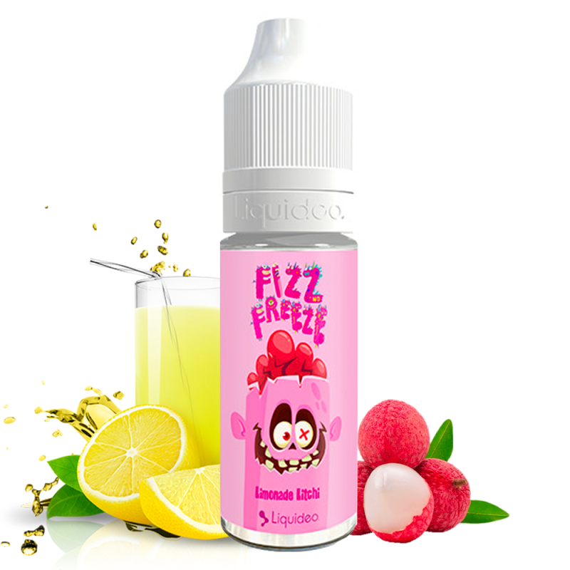 Limonade Litchi 10ml - Fizz & Freeze by Liquideo