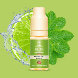 Citron Vert Menthe 10ml - POD by PULP Nic Salt