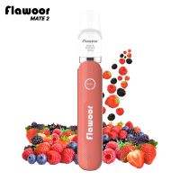 Pod Jetable : Kit Fruits Rouges 600 puffs 2ml - Flawoor Mate 2 