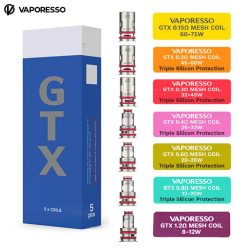 Résistances GTX/GTX-2 (5pcs) - Vaporesso