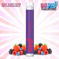 Kit Fruits Rouges Sauvages 600 puffs - Big Puff Reload