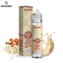 Mousse Chocolat Blanc Noisettes 50ml - Petit Gourmet by Savourea