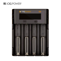 D4 Chargeur d'accus intelligent Micro USBavec écran LCD - E-Cig Power