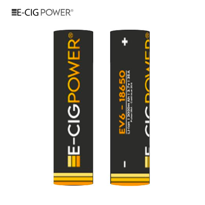 Accu EV6 -18650 3000mAh - E-Cig Power