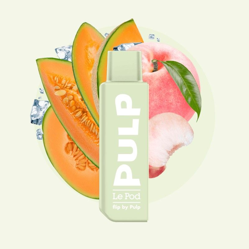 Cartouche Pêche Melon 2ml - Pod Flip by Pulp