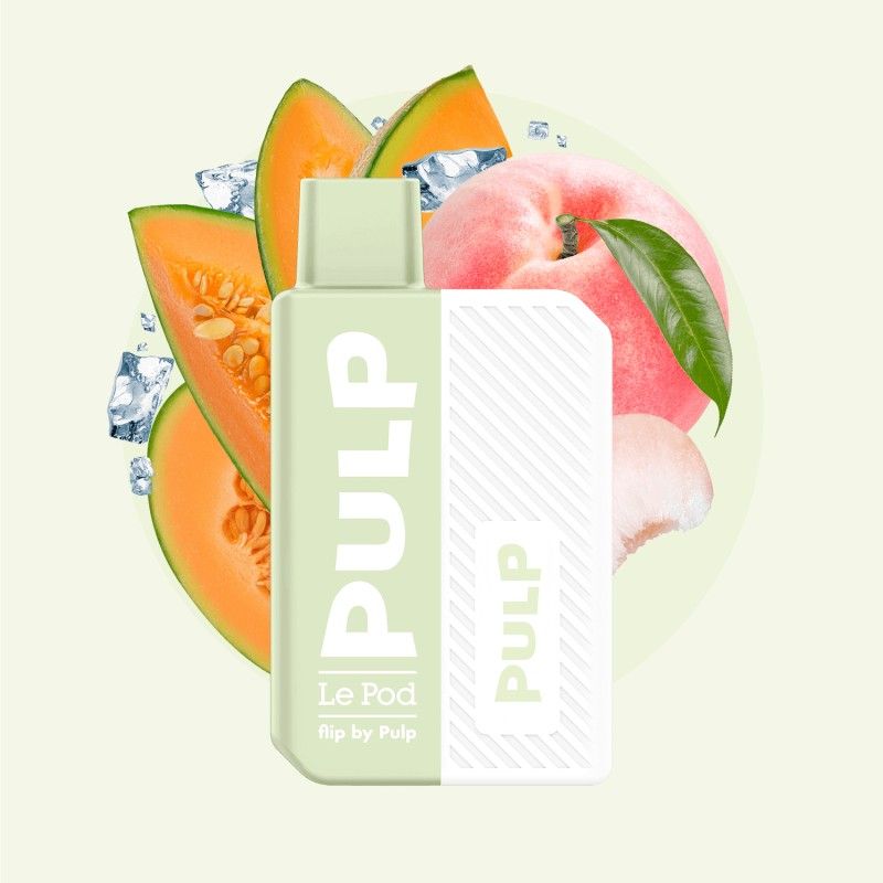 Starter Kit Pêche Melon 2ml - Pod Flip by Pulp