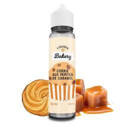 Cookie aux pépites de caramel 50ml - Liquideo