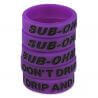 Lot de 5 Vapeband silicone : Couleur:Violet