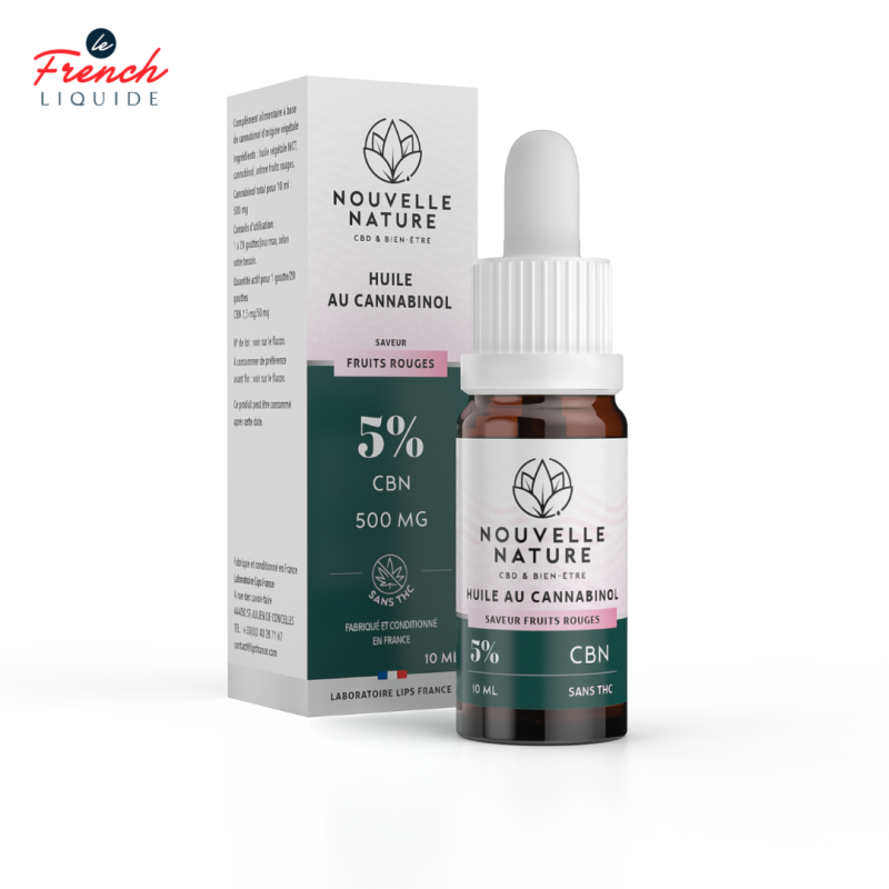 Grossiste Huile Fruits Rouges CBN 10ml - Nouvelle Nature by Le Fren...