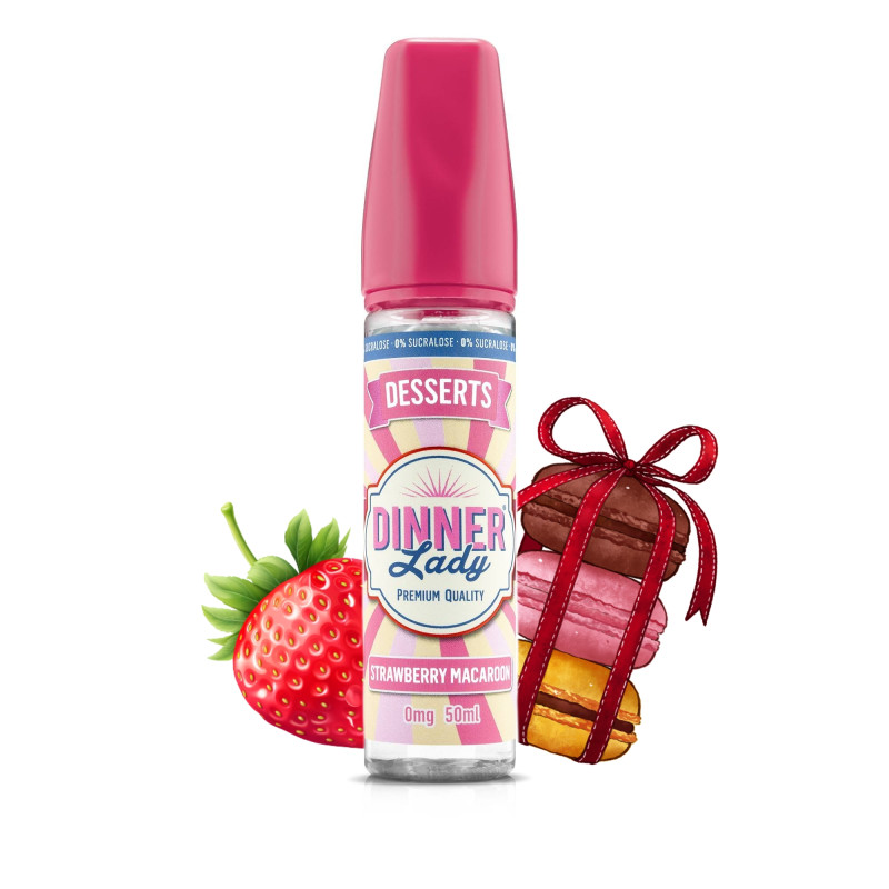 Strawberry Macaron 50ml - Dinner Lady