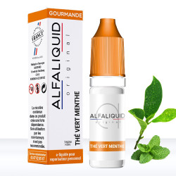 Thé Vert Menthe 10ml - Alfaliquid Gourmandes
