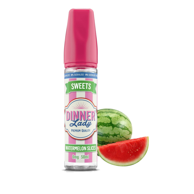 Watermelon Slices 50ml 0% Sucralose - Tuck Shop