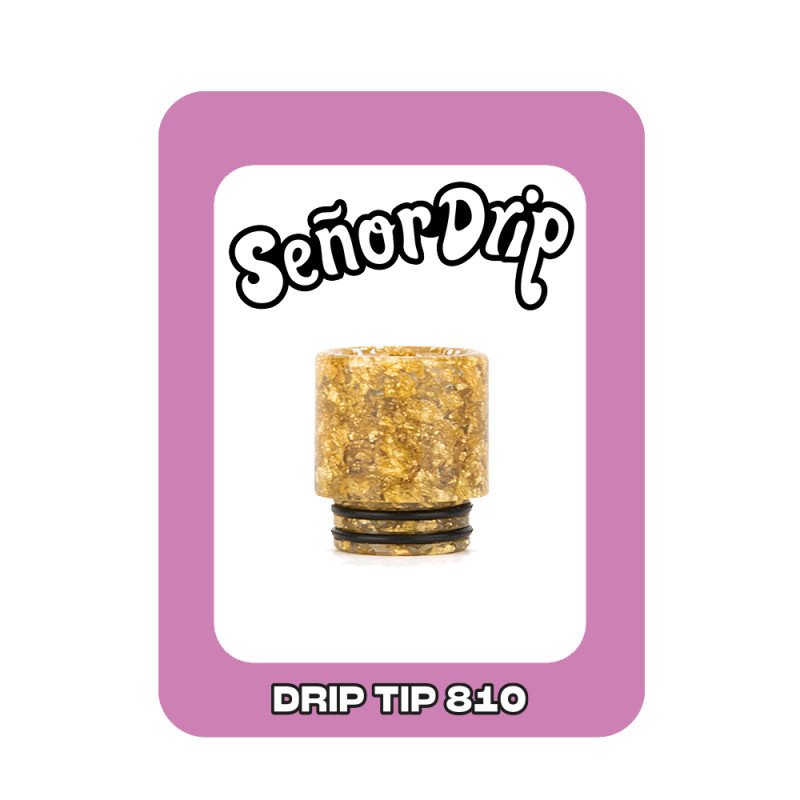 Drip Tip 810 Sparkle - Senor Drip Tip