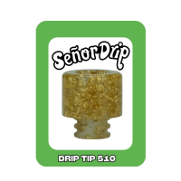 Drip Tip 510 Sparkle - Señor Drip Tip