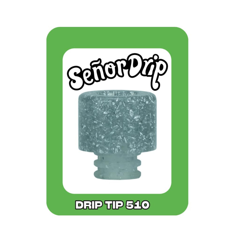Drip Tip 510 Sparkle - Senor Drip Tip