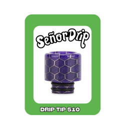 Drip Tip 510 Snake SS - Senor Drip Tip