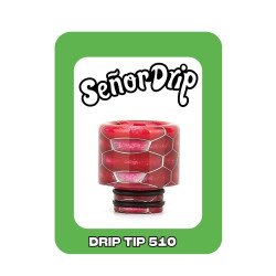 Drip Tip 510 Snake - Señor Drip Tip