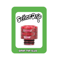 Drip Tip 510 Snake SS - Senor Drip Tip