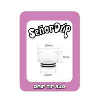 Drip Tip 810 Clear - Señor Drip Tip