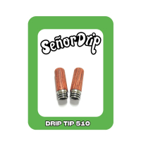 Drip Tip 510 Wooden - Señor Drip Tip