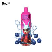 Blueberry Ice 9000 puffs - Tornado White Rabbit by RandM