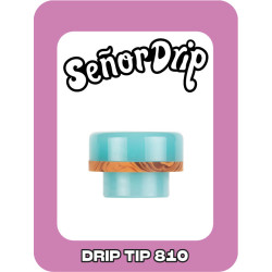 Drip Tip 810 Wood - Senor Drip Tip