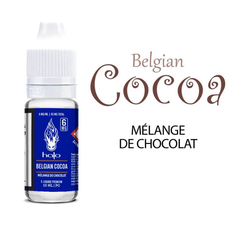 Halo 10ml: PG Belgian Cocoa