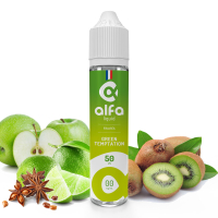Green Temptation 50ml - Alfaliquid Fruités