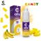 Alfaliquid Gourmandes - Candy Banane 10ml : Nicotine:0mg, PG/VG:70% / 30%