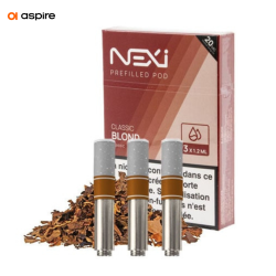 Cartouches Nexi One Classic Blond (3pcs) - Aspire