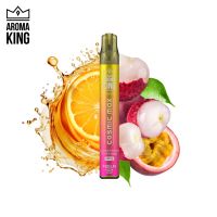 Pod Lychee Passion Fruit Orange 999 puffs - Cosmic Max by Aroma King