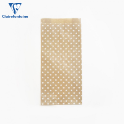 Sachet de 50 pochettes kraft - Clairefontaine